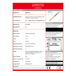 Cinta Carraca/G.abierto 35Mmx4M 2000Kg 4M + 0,5M.