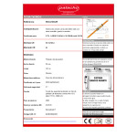 Cinta Carraca D/Radio G/Cerr.5Cmx10M 5T 10M + 0,5M Accion Invertida