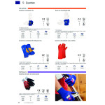 Blister Guante Soldador Rojo 40Cm T-9