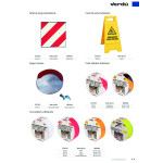 Cinta Adhesiva Reflectante. Pvc Flexible. Blanca/Roja. Ancho 50Mm. Longitud 33M - Target