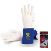Blister Guante Soldar 980 Soltig T-9 Piel Flor