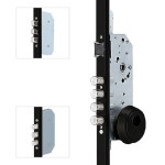 Cerradura Tesa Sin Cilindro 3P Tlb36Sclne Acabado Negro