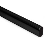 Tubo Stor Armario Ovalado 30-15 3M Negro  Grosor 0,8Mm (Venta Por Barra De 3M.) (2 uds.)