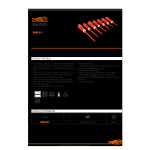 Juego Dest.aislados Bahcofit 7 Piezas Plástico 0,4-75/0,8-100/1,0-125/1,2-150 Pz0,Pz1,Pz3