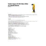 Taladro Angular Dewalt Xr 18V Dcd740N-Xj