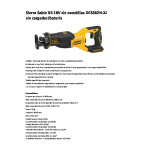 Sierra Sable Dewalt Xr 18V Dcs382N-Xj