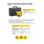 Martillo Demoledor Sds-Max 10Kg 1600W Sfmeh230K-Qs