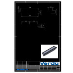 Perchero Extraible Chic L360 Antracita