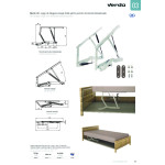 Mecanismo Canape + Elevacion Baza Lux 2 Posiciones Posicion Canape+Elevacion Horizontal Con 4 Pistones.