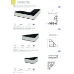 Pata Escuadra Plastico Kiana 160X160 H30 Cromo No Es Pintada. Recubierta Lamina Cromo.