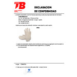 Guantes Algodon Blanco 8-9 (10 uds.)