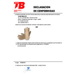 Guantes Algodon Lunares Pvc (12 uds.)