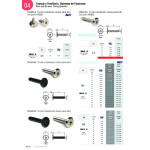 Tornillo Autorroscante Allen 5,8-16 Zincado Con Punta. Embellecedor. Cabeza Ancha D14. (100 uds.)