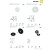 Arandela Plastico Pe Negro D8,5X24X2Mm (100 uds.)