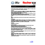 Ms Adhesivo/Sellador Fischer Cristal 290Ml Solucion Total