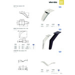 Pata Metal Slot H105 Cromo