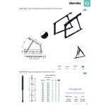 Bisagra Canape Ideal D/Piston (Jgo.dch/Izd) Sistema De Enganche Piston Rosca M-8