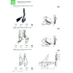 Jgo.bisagras Compas Zincada Sin Muelle Mayor Angulo De Apertura