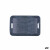 Bandeja de desayuno Quid Habitat Azul Plástico 33 x 23 x 4 cm Con asas Denim (12 Unidades)