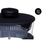 Tetera Kinvara SW8120-1000ML Negro Transparente 1 L Émbolo