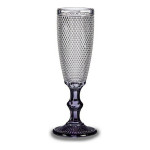 Copa de champán Vivalto Transparente Antracita Vidrio 185 ml