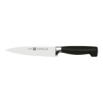 Juego de Cuchillos de Cocina y Soporte Zwilling 35068-002-0 Negro Acero Bambú Acero Inoxidable Plástico 7 Piezas