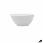 Cuenco Bidasoa Fosil Blanco Cerámica Cuadrado