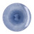 Plato Llano Quid Sunset Azul Plástico 26 cm (12 Unidades)