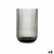 Vaso Bidasoa Fosil Gris Vidrio 460 ml (6 Unidades)
