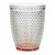Vaso Vivalto P00409ZD/BHA6 AMBER Transparente Ambar Vidrio Puntos 300 ml (6 Unidades)