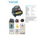 Compresor Piston Cevik Pro 1,5Hp 6L 8Bar 160L/Min Sin Aceite Ca-Pro7N
