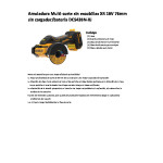 Mini Amoladora Dewalt 18V 76Mm Dcs438N