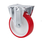 Rueda Fija Nylon/Pu 160Mm S/Antihilo