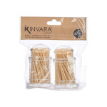 Palillero Kinvara AR1810522 Transparente 2 Piezas