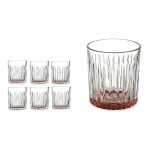 Vaso Vivalto Exotic Marrón Cristal 330 ml