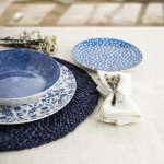 Set de Vajilla Bidasoa Aquilea Azul Cerámica 18 Piezas