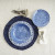 Set de Vajilla Bidasoa Aquilea Azul Cerámica 18 Piezas