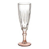 Copa de champán Vivalto Exotic Marrón Cristal 170 ml