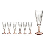 Copa de champán Vivalto Exotic Marrón Cristal 170 ml