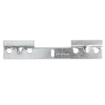 Placa Doble 130 Para Colgador Scarpi-4 Zincado