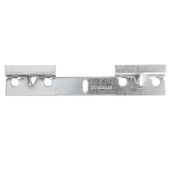 Placa Doble 130 Para Colgador Scarpi-4 Zincado