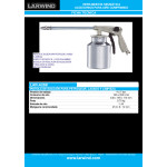 Pistola Petrolear Deposito Aluminio 1L