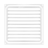 Rejilla 20X20 Cm. Lacado Blanco C/D