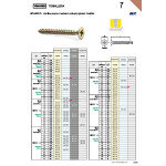 Tornillo Madera Cabeza Plana Pozidriv 3-16 +++ (2500 uds.)