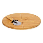 Tabla de cortar Kinvara JWKW-4388 Marrón Pizza