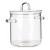 Olla con Tapa Vivalto TP-HM05-2200/BHA1 Transparente Vidrio de Borosilicato 15,3 x 19,5 x 21 cm