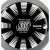 Sartén FAGOR Indutherm Negro Acero Esmaltado (Ø 24 cm)