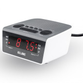 Radio Despertador ELBE CR-932 AM/FM Blanco