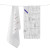 Paño de Cocina HappyFriday Cutlery Multicolor 70 x 50 cm (2 Unidades)