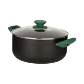 Cacerola Kinvara 8358 Negro Verde Ø 24 cm 4,5 L